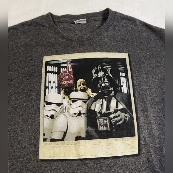 Star Wars Other - Vintage Star Wars Graphic T-Shirt, Funny Darth Vadar Chewbacca, Size XL, EUC